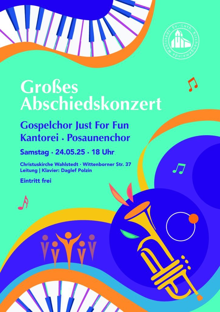Kirchenmusiker Daglef Polzin Kontakt Orgel Kirche Wahlstedt Singen Gospel Just For Fun Kantorei Posaunenchor Werbung Flyer Projektchor Suche Sänger Noten Konzert